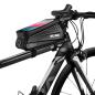Preview: Wildman ES3 Sport Bike Fahrradtasche Rahmentasche wasserdicht 1L mit Fenster